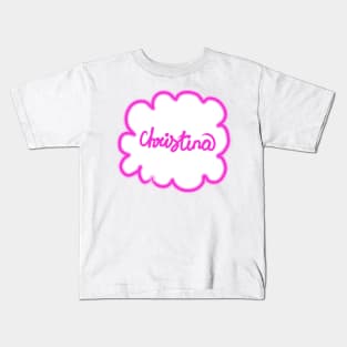 Christina. Female name. Kids T-Shirt